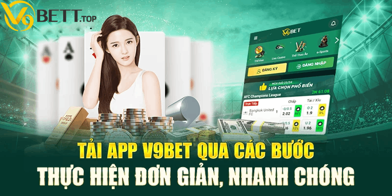 Link download ứng dụng V9bet