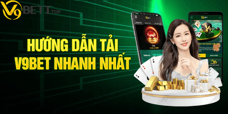 Tải ứng dụng V9bet về điện thoại sử dụng hệ điều hành IOS